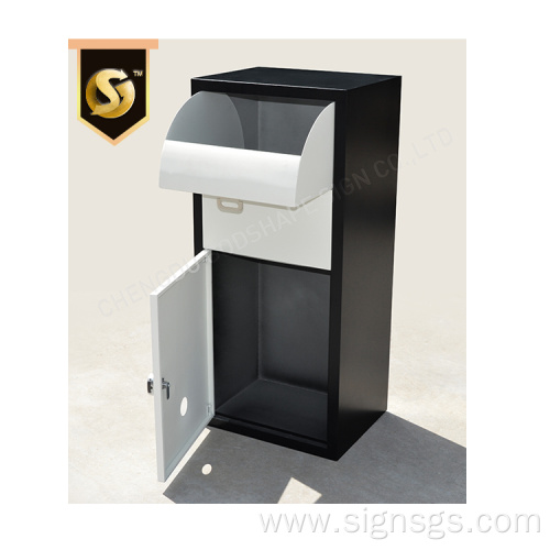 Custom Stainless Steel Postbox Parcel Delivery Drop Box